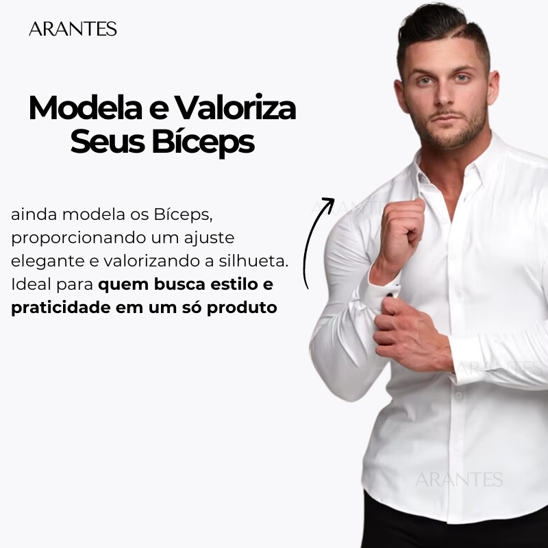 Compre 1 Leve 2 | Camisa Social UltraTech Anti Amassados